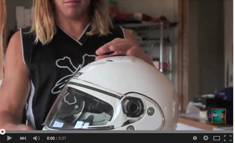 How To Mount A Gopro Your Motorcycle Helmet | Reviewmotors.co