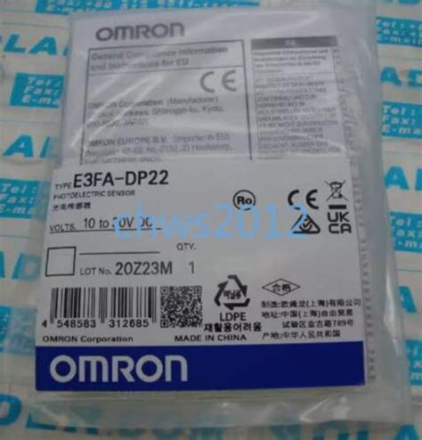 1 PCS NEW IN BOX OMRON E3FA DP22 2M Photoelectric Switch EBay