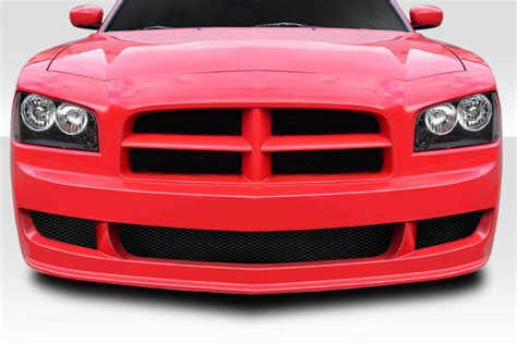 2010 Dodge Charger Fiberglass+ Front Bumper Body Kit - 2006-2010 Dodge ...