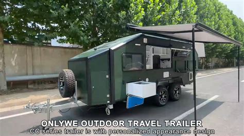 Onlywe Custom Off Road Camping Trailer Off Road Hybrid Caravan