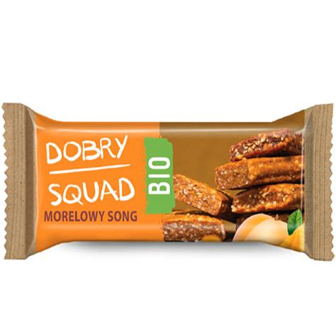 BIO MORELOWY SONG 30g DOBRY SQUAD Baton Daktylowy ZDROWA ŻYWNOŚĆ