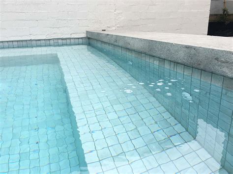 Ash Grey Mm Ceramic Mosaic Pool Tiles Cmc