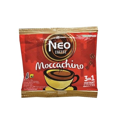 Jual Neo Coffee Moccachino Kopi Sachet 3in1 20g Shopee Indonesia