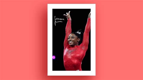 Simone Biles Poster Simone Biles Print Gymnastics Poster - Etsy