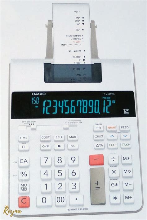 Calculadora Con Impresora Sumadora Fr 2650rc Casio Envío gratis