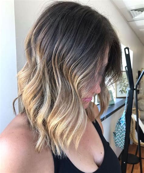 Michigan Balayage Specialist On Instagram “balayage Lob With A Bright