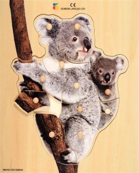 Puzzle Holz Puzzle Koala Mutter Mit Jungtier Chf