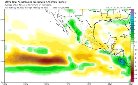 El Tiempo En M Xico Temporada De Lluvias Canaltiempo