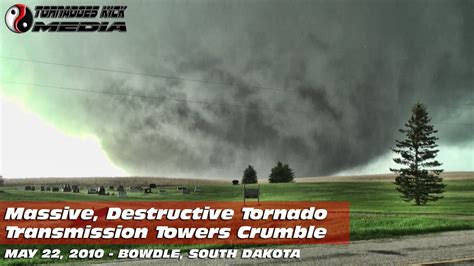 Massive EF 4 Wedge Tornado Topples Towers 5 22 2010 Bowdle SD YouTube