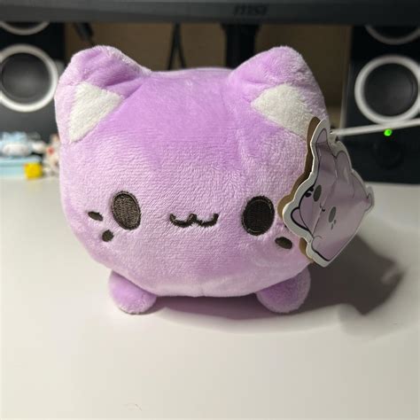 Taro Meowchi Cat Plushie Still Has Tags Depop