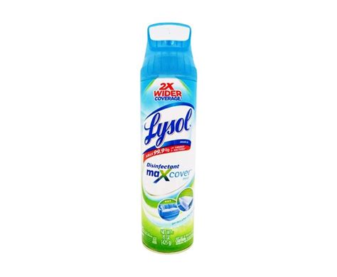 Lysol Disinfectant Max Cover Mist Garden After The Rain Scent 425g