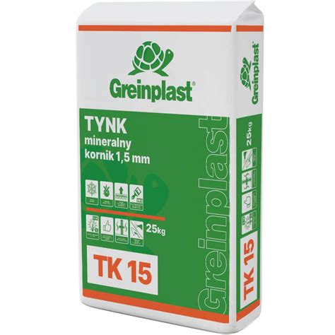 Greinplast tynk mineralny TK 25KG MW DOM Warszawa Pruszków