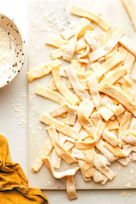 how to make homemade noodles with eggs