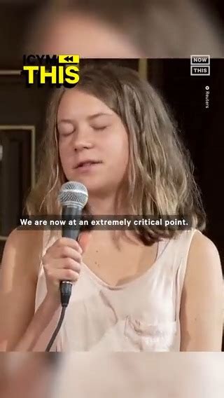 Nowthis On Twitter Greta Thunberg Said Climate Activists Are Being