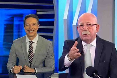 Sérgio Aguiar no Jornal da Record e Renato Lombardi fora do Balanço