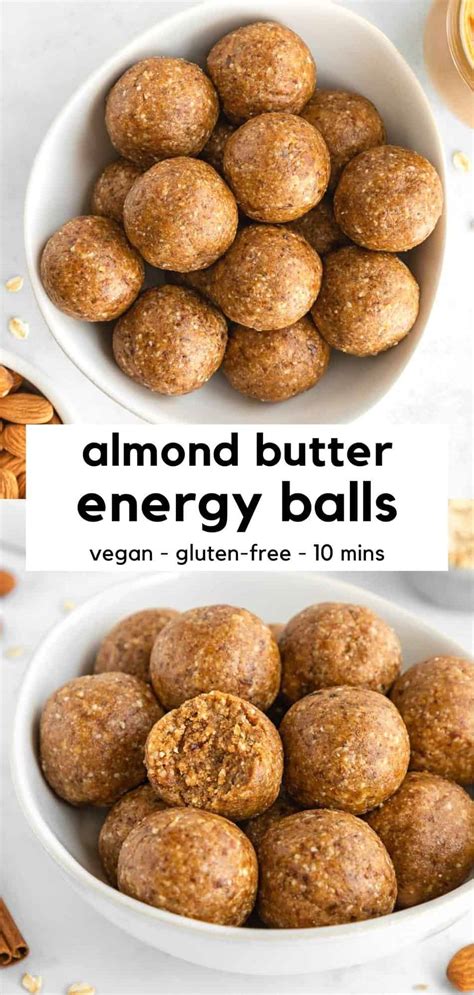 Almond Butter Energy Balls Purely Kaylie