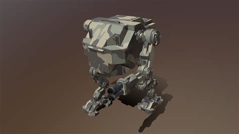 Mech Faton D Model By Jangbrao C Cc Sketchfab