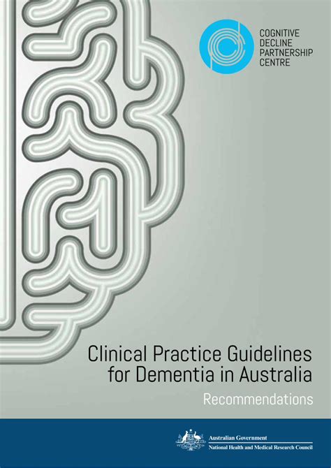 PDF Clinical Practice Guidelines For Dementia In Australia