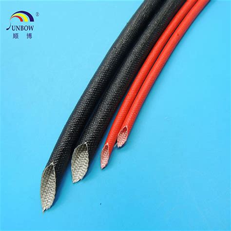 Kv Electric Motor Lead Wire Insulation Acrylic Fiberglass Braided