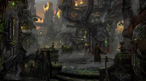 Map Of Runeterra Universe League Of Legends Steampunk City