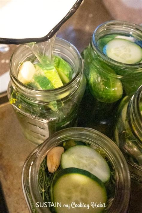 Easy Canning Pickles Recipe - Sustain My Cooking Habit