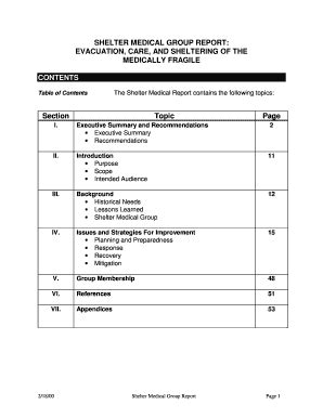 Fillable Online Emsa Ca Shelter Medical Group Report Hot Topics Fax