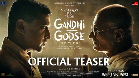 Gandhi Godse Ek Yudh Trailer is Out, Check Review