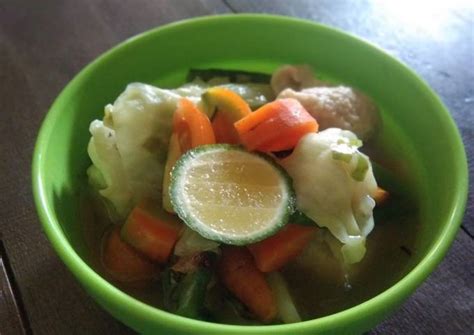 Resep Sop Bakso Tahu Home Made Oleh Dapur Random Cookpad