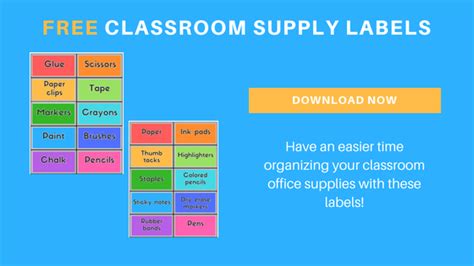 Classroom Labels Printable