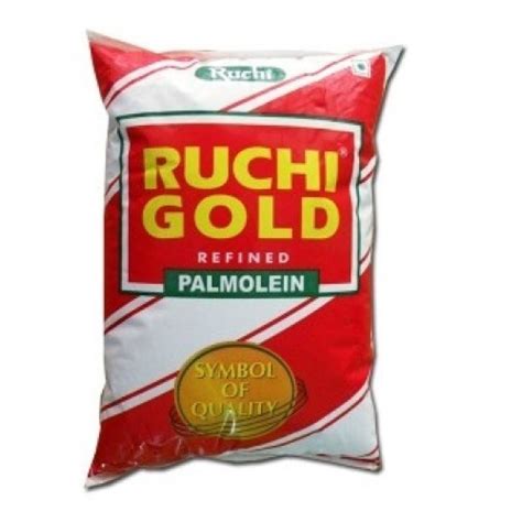 Ruchi Gold Refined Palm Olein Oil Packaging Type Pouch Pack Size 1