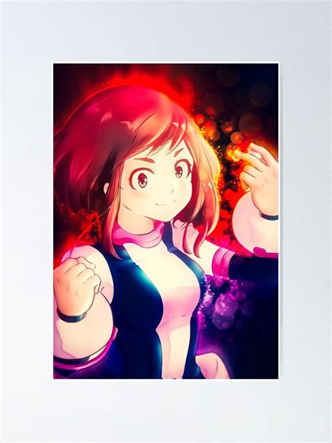 Ochaco Uraraka My Hero Academia Fanart Poster For Sale By Spacefoxart