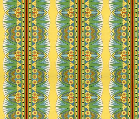 Egyptian 4 Fabric Hypersphere Spoonflower