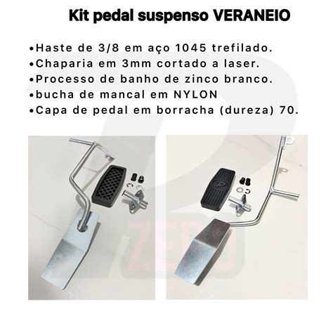 Kit Pedal Acelerador Suspenso Gm Veraneio C A D Bravinhos