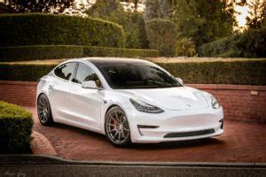 Tesla Model 3 Performance White SSR GTX01 | Wheel Front