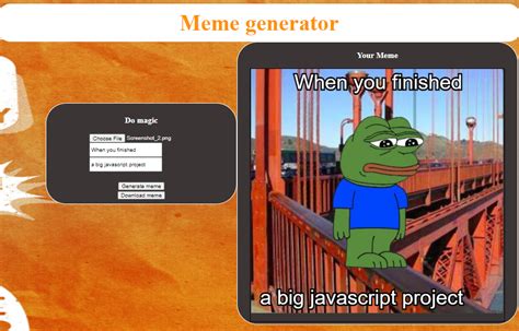 Github Crypptonmemegenerator Reactjs Meme Generator React