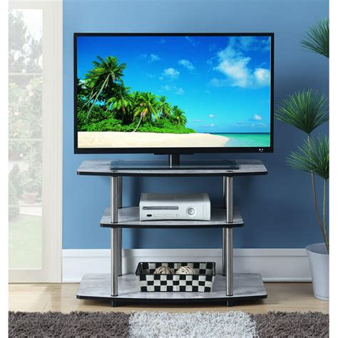 Convenience Concepts Designs2go No Tools 3 Tier Tv Stand Multiple