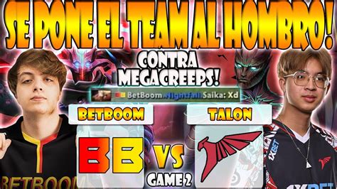 BETBOOM VS TALON BO3 GAME 2 GPK NIGHTFALL VS 23SAVAGE MIKOTO