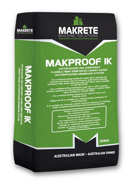 Makproof K Kg Makrete Building Solutions