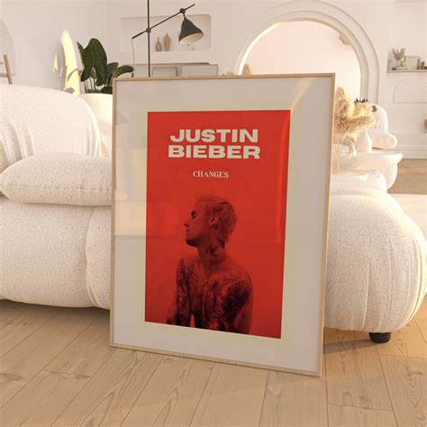 Justin Bieber Changes Album Poster / Room Decor / Music Decor / Music ...