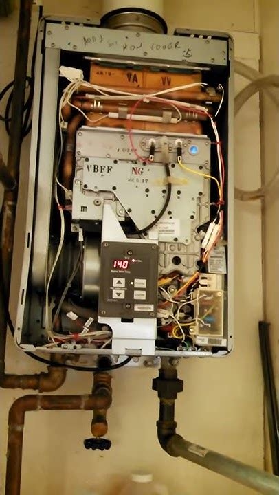 Rinnai Tankless Water Heater Noise Model 941s Youtube