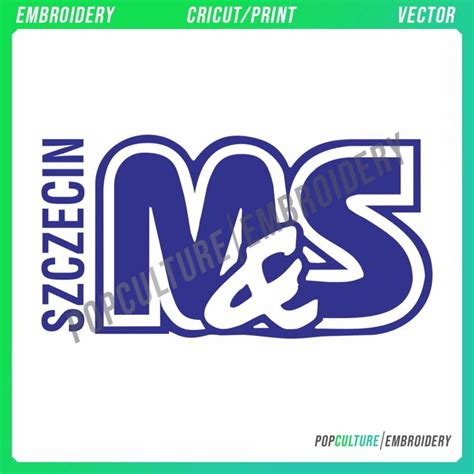 the m and s logo is shown in blue on a green background with white ...