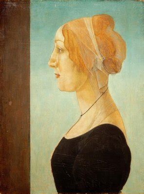 Portrait D Une Femme Sandro Botticelli Estampe D Art