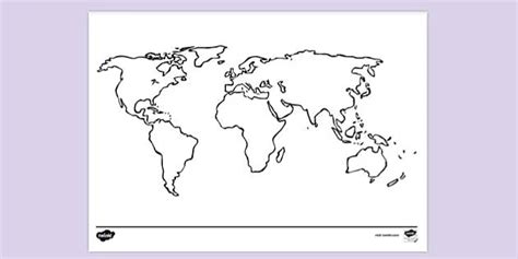 Printable Blank World Map With Countries Blank World Map,