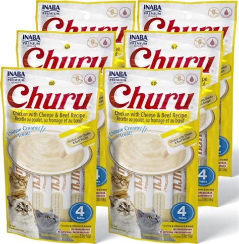 Inaba Churu Cat Treats Grain Free Lickable Squeezable Creamy Pur E