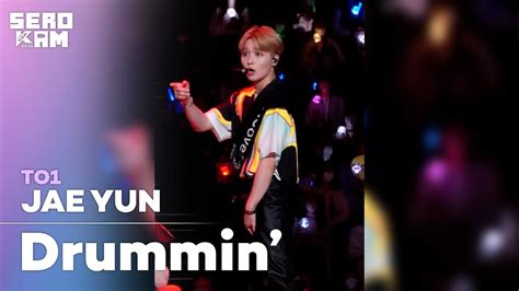 Sero Cam🎥 Jae Yun 재윤 To1 티오원 Drummin Kcon 2022 Japan Youtube