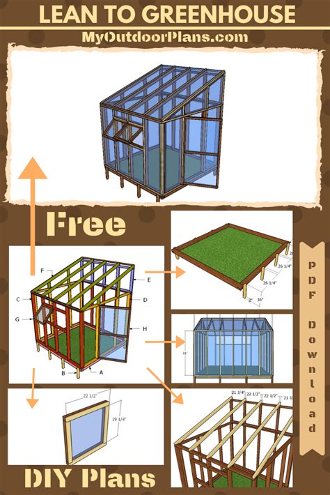 8×8 Lean To Greenhouse Plans Artofit