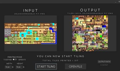 Tilemap2tileset A Tool Made In Godot That Splits Up You Tilemaps