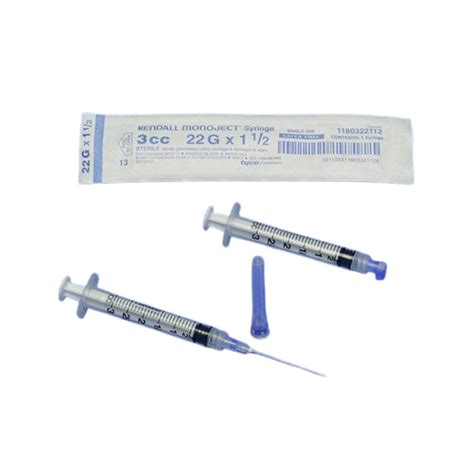 Monoject Softpack Syringes 3ml 23g X 1 100box Curiodental