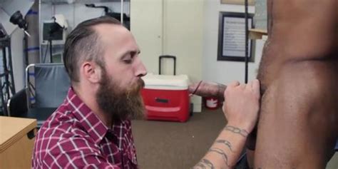 FUCK OFF CRACKER Bearded Straight Dude Takes Cash For Interracial Ass Fuck Tnaflix