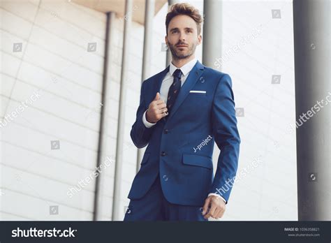 Blonde Male Model Suit Images Stock Photos Vectors Shutterstock